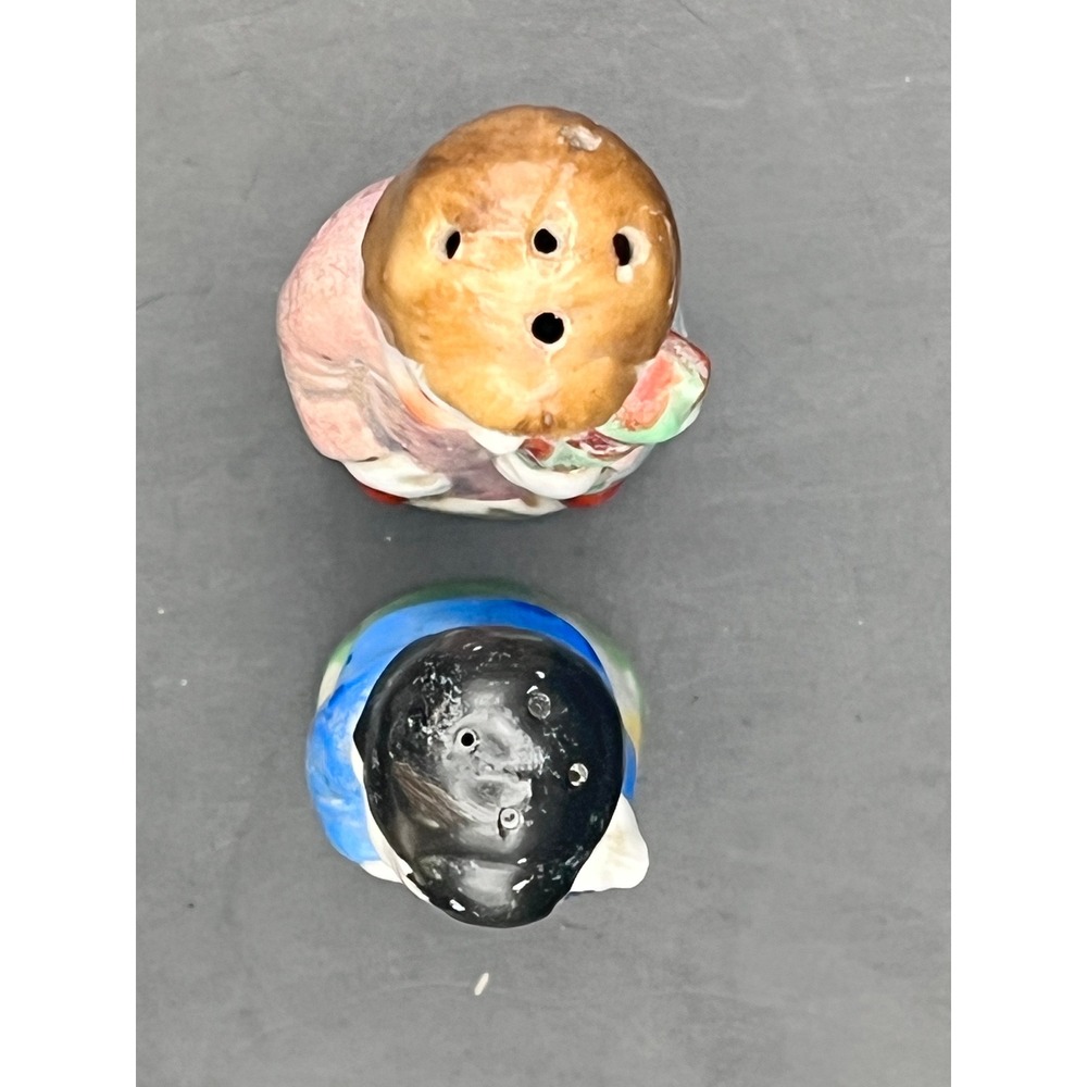 VTG Oriental Boys Salt & Pepper Shakers Japan 3" Tall Collectible Decorative - Picture 6 of 7